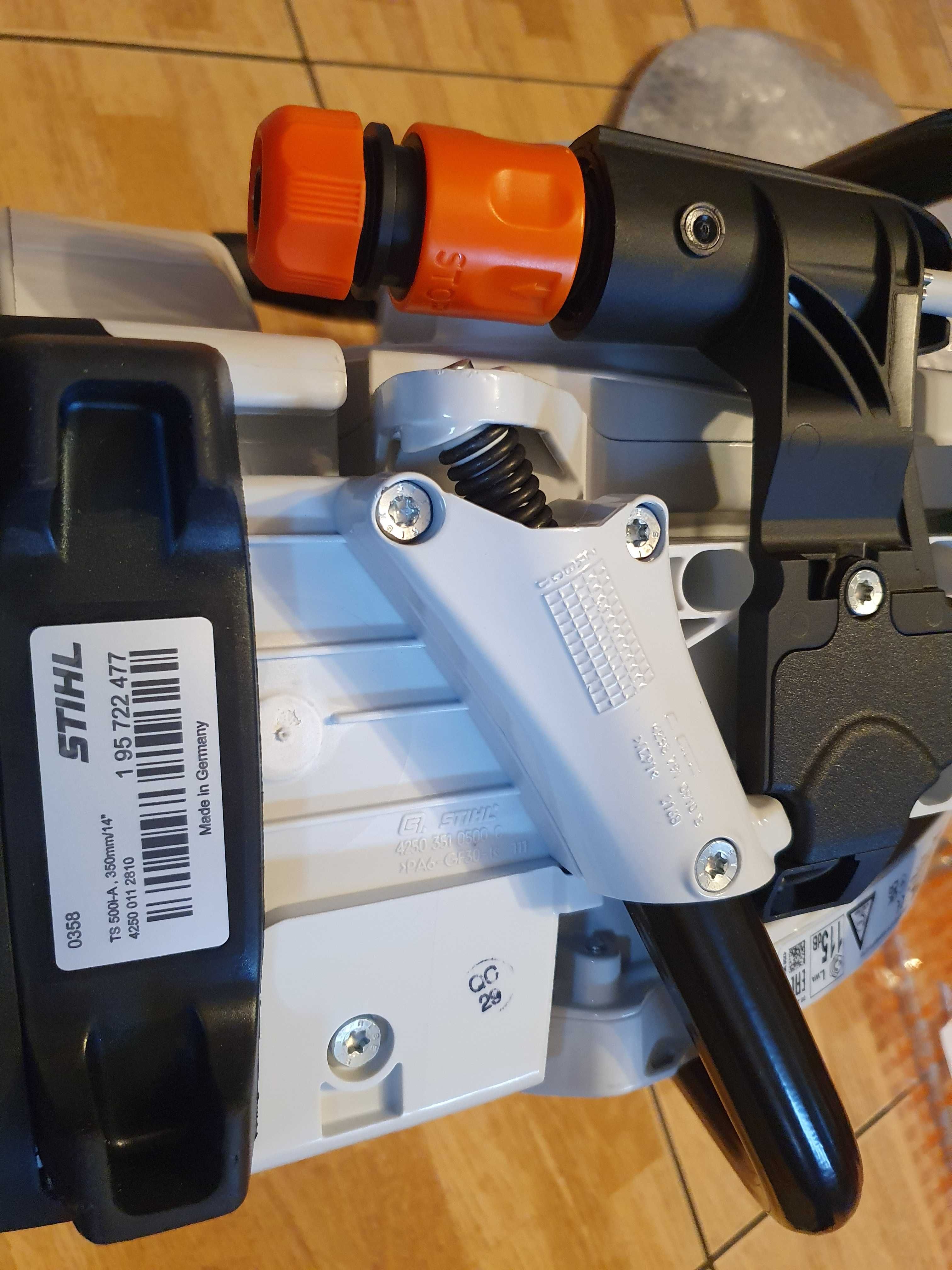 STIHL TS 500i piła tarczowa 5.3km Nowa przecinarka do betonu
