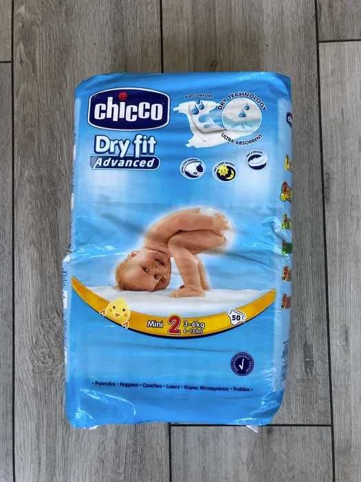 Chicco Dry Fit Advanced Mini 2 pieluchy dla dzieci 3-6 kg 50 szt