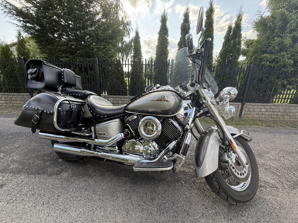 Yamaha Drag star v 1100 VANCE&Hines ubrana full dodatki 2002r Zadbana