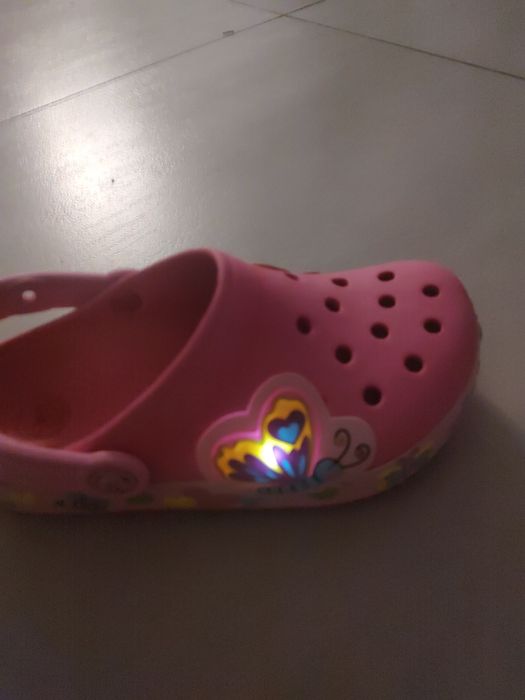 Crocs j2 33/34 świecące +gratis