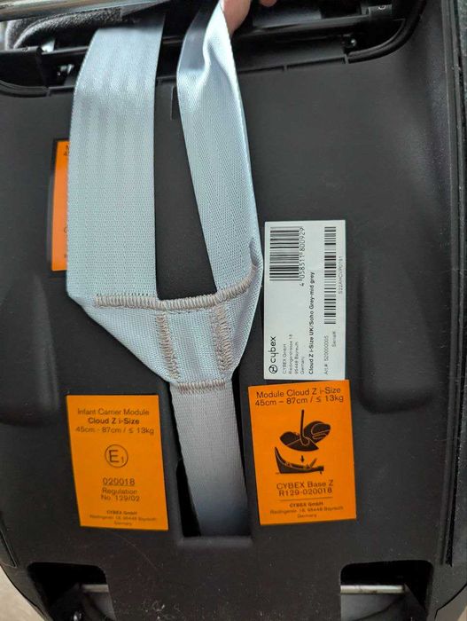 Cybex cloud z i-size fotelik SOHO-GREY
