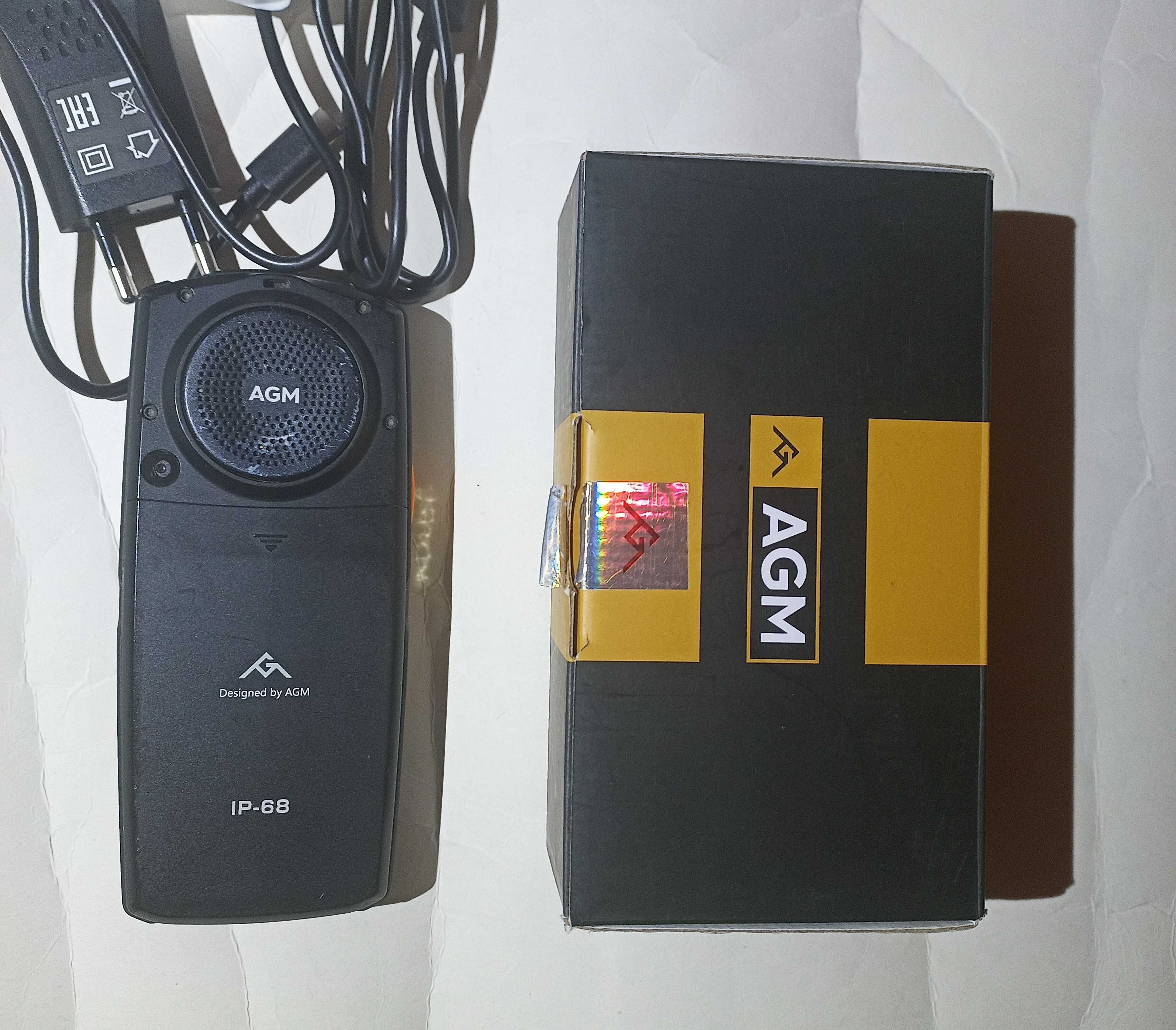 4G Кнопочний Андроїд 8 AGM M7 2/16GB IP69K, 2500 mAh Гучний 109 дБ