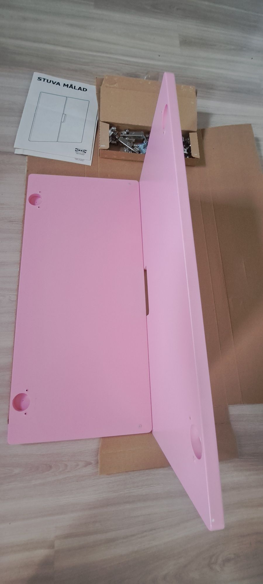 Ikea STUVA Malad różowe fronty do szafy 60x64cm