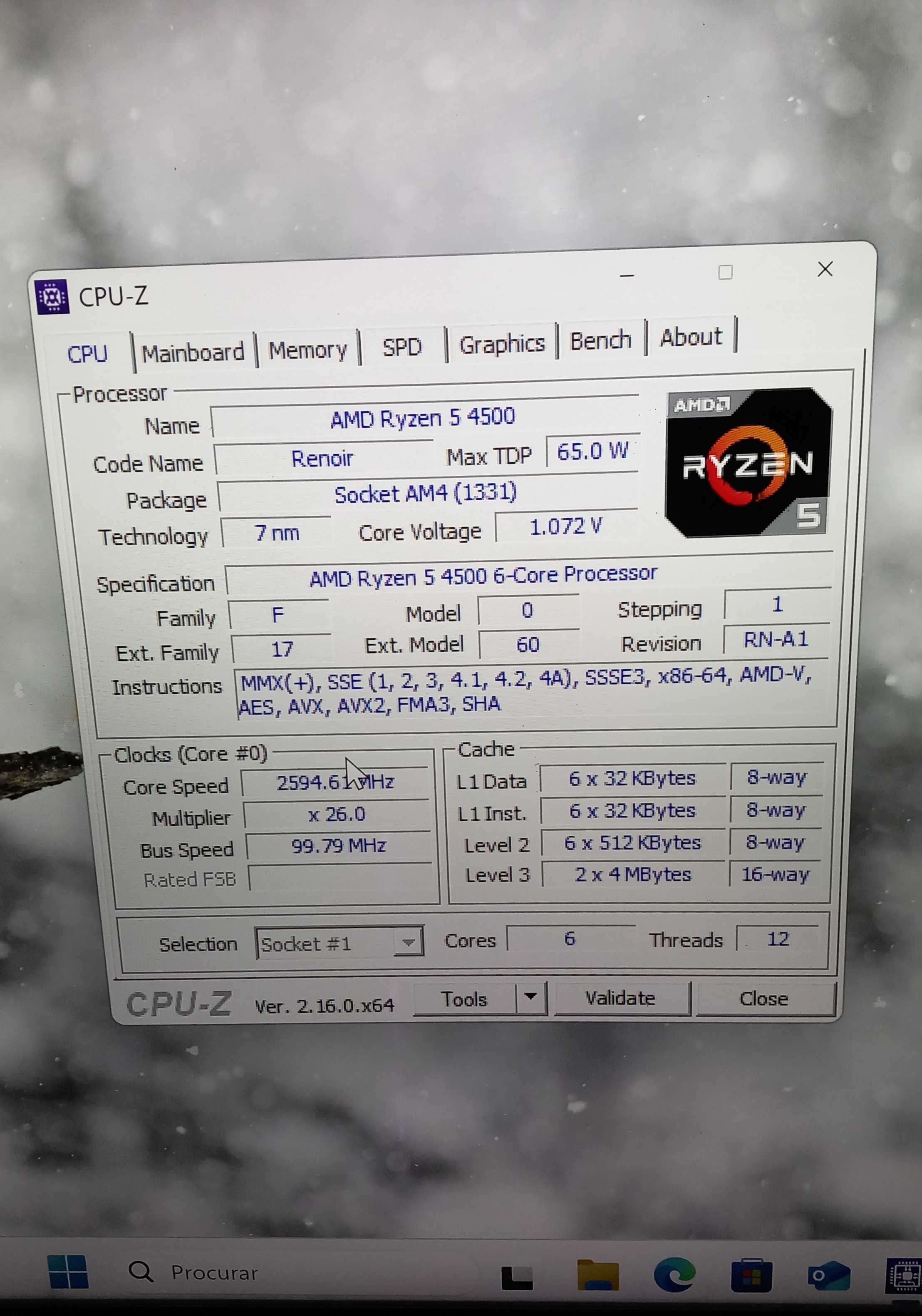 Computador Gaming com Wi-fi - Ryzen5 - RX 6600 - 16GB - HDD 1000GB