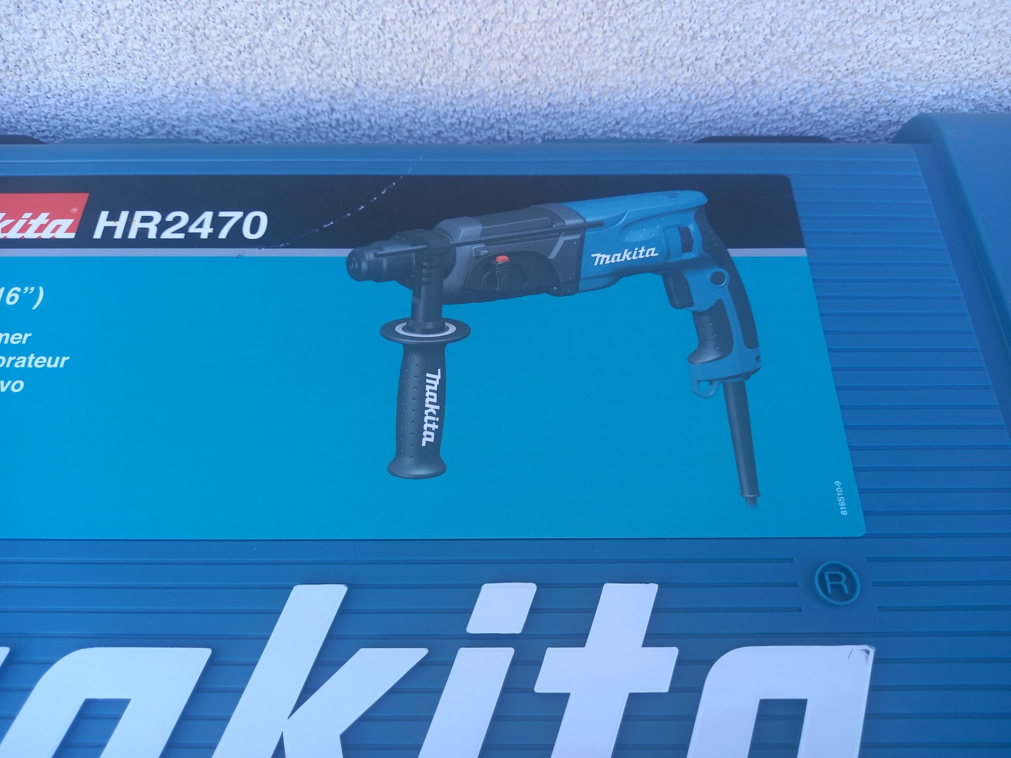 Makita HR 2470---młotowiertarka 780 Watt---Praktycznie Nowa,komplet