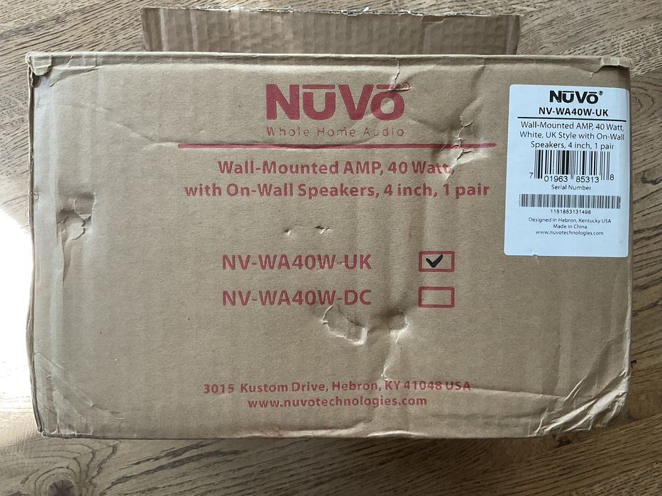 Głosniki na ścianę NuVo 40W