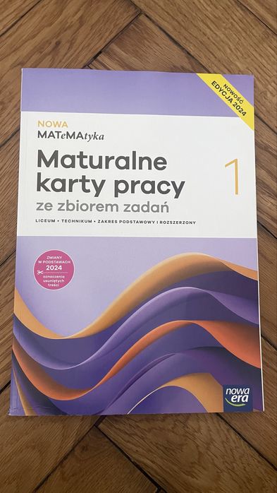 Maturalne karty pracy 1 nowa era poziom p+r