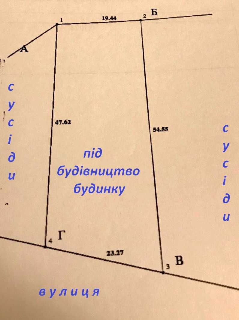 ділянка біля міста під забудову у Гаї Чумакові, площа 10.7 сотки