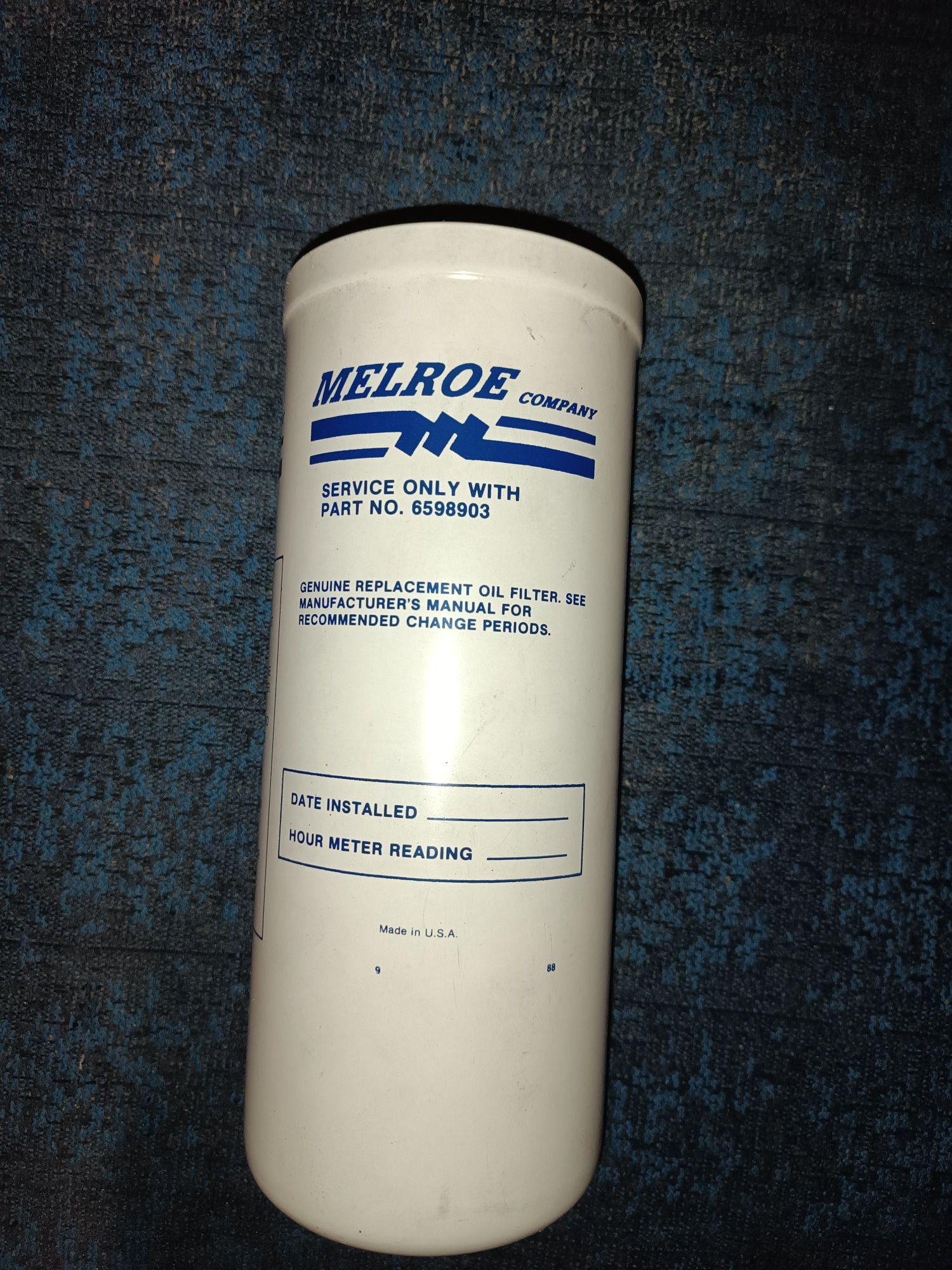 Фильтр гидравлический Melroe company