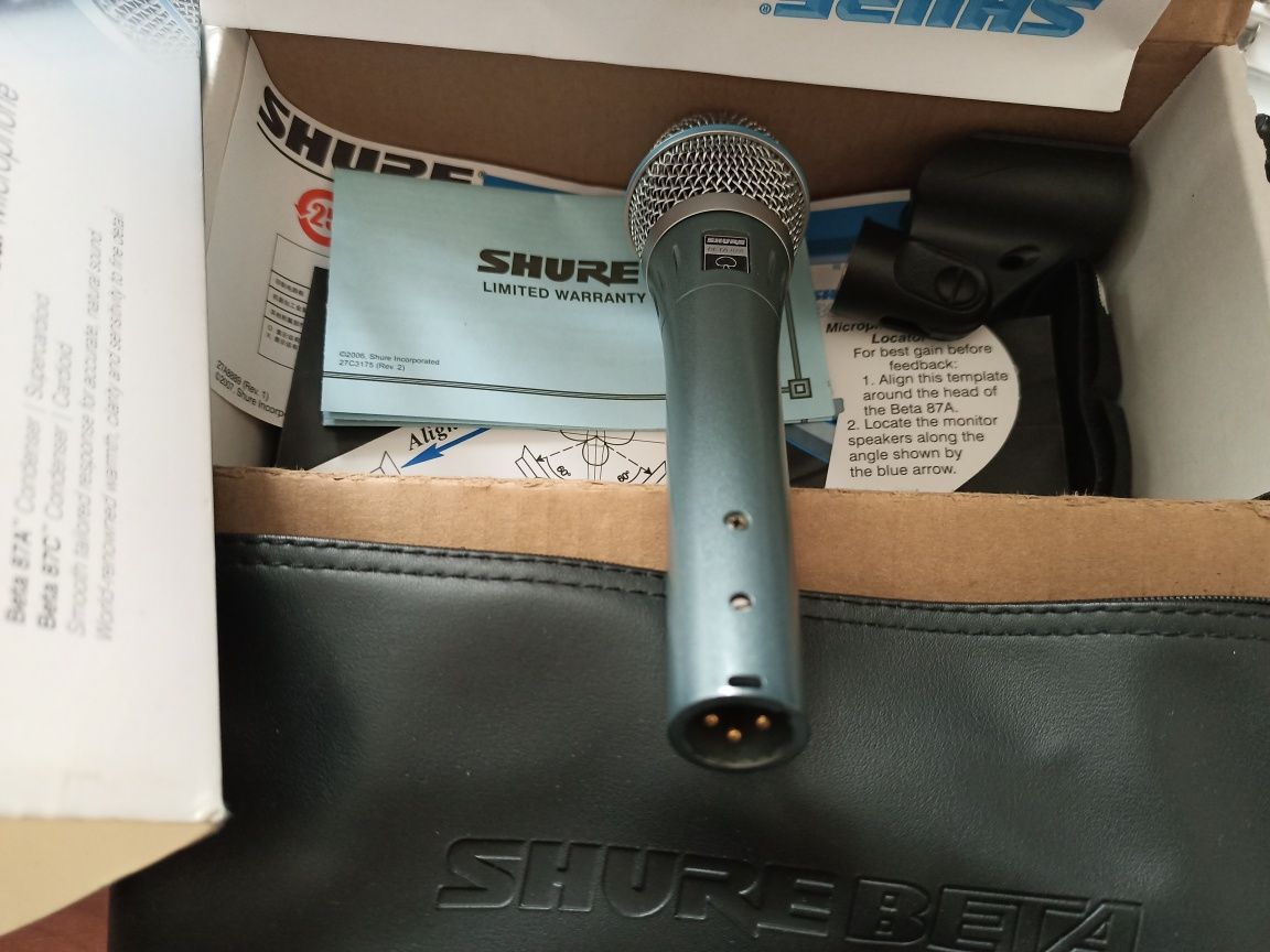 Микрофон Shure Beta 87A