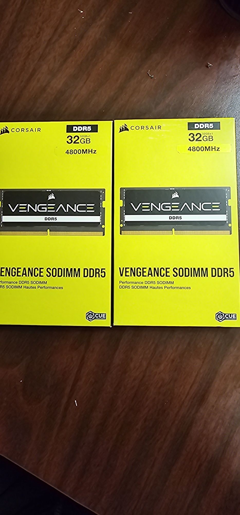 DDR5 CORSAIR VENGEANCE 64GB ( 2×32GB) - selado