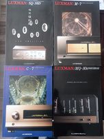 Luxman m7 m7i c7 c7i m10 b10 lampowy C5 C9 d10 signature kable katalog