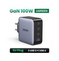 Зарядний блок Ugreen GAN 100W Nexode. Новий.