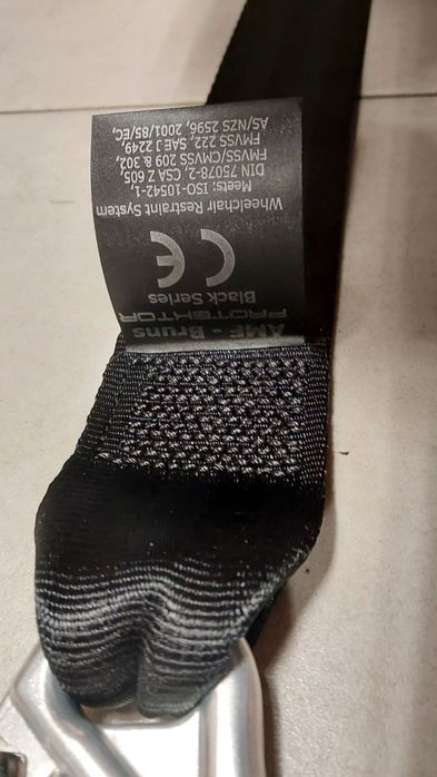 Pasy do mocowania wózka inwalidzkiego  AMF BRUNS