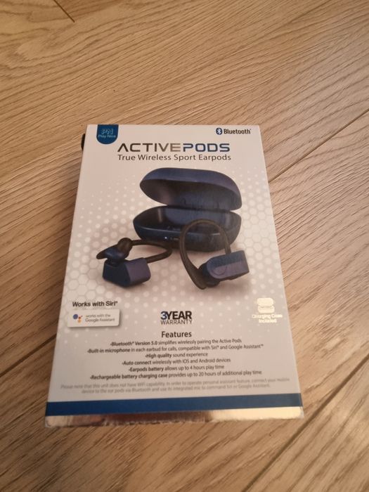 Słuchawki bezprzewodowe Active Poods Bluetooth