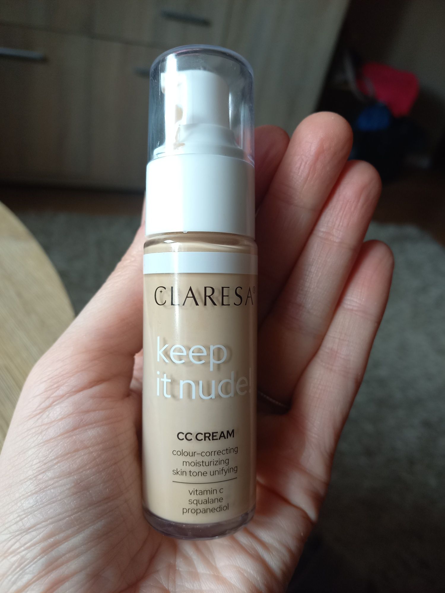 Krem cc Claresa 102 keep it nude