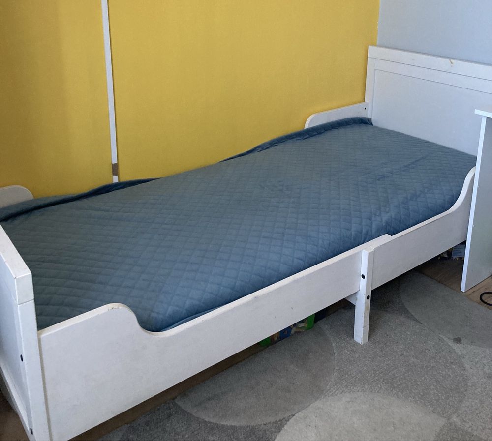 Łóżko z materacem dla dziecka Sundvik ikea