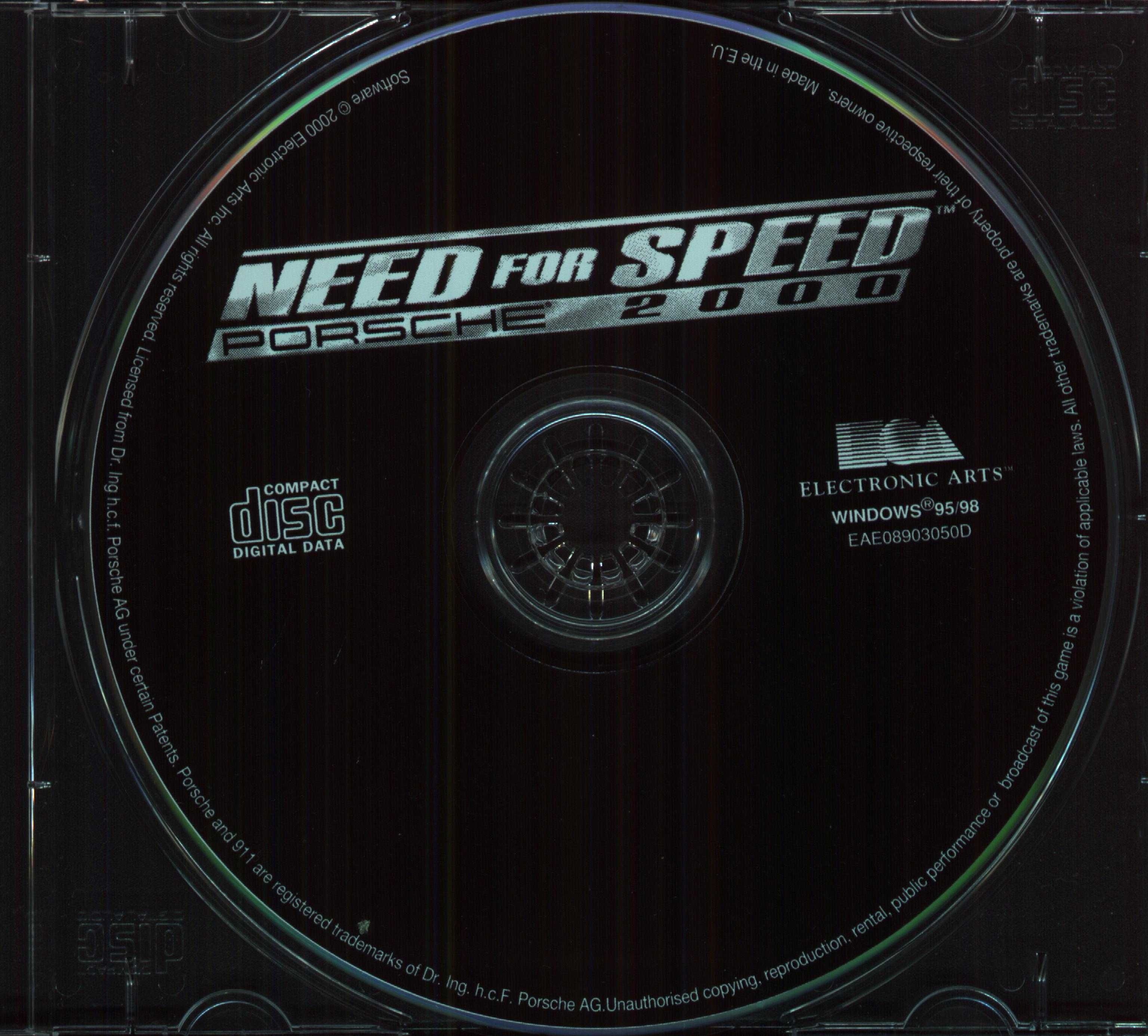 Need for Speed Porsche 2000 wer. Angielska PC Retro Gry