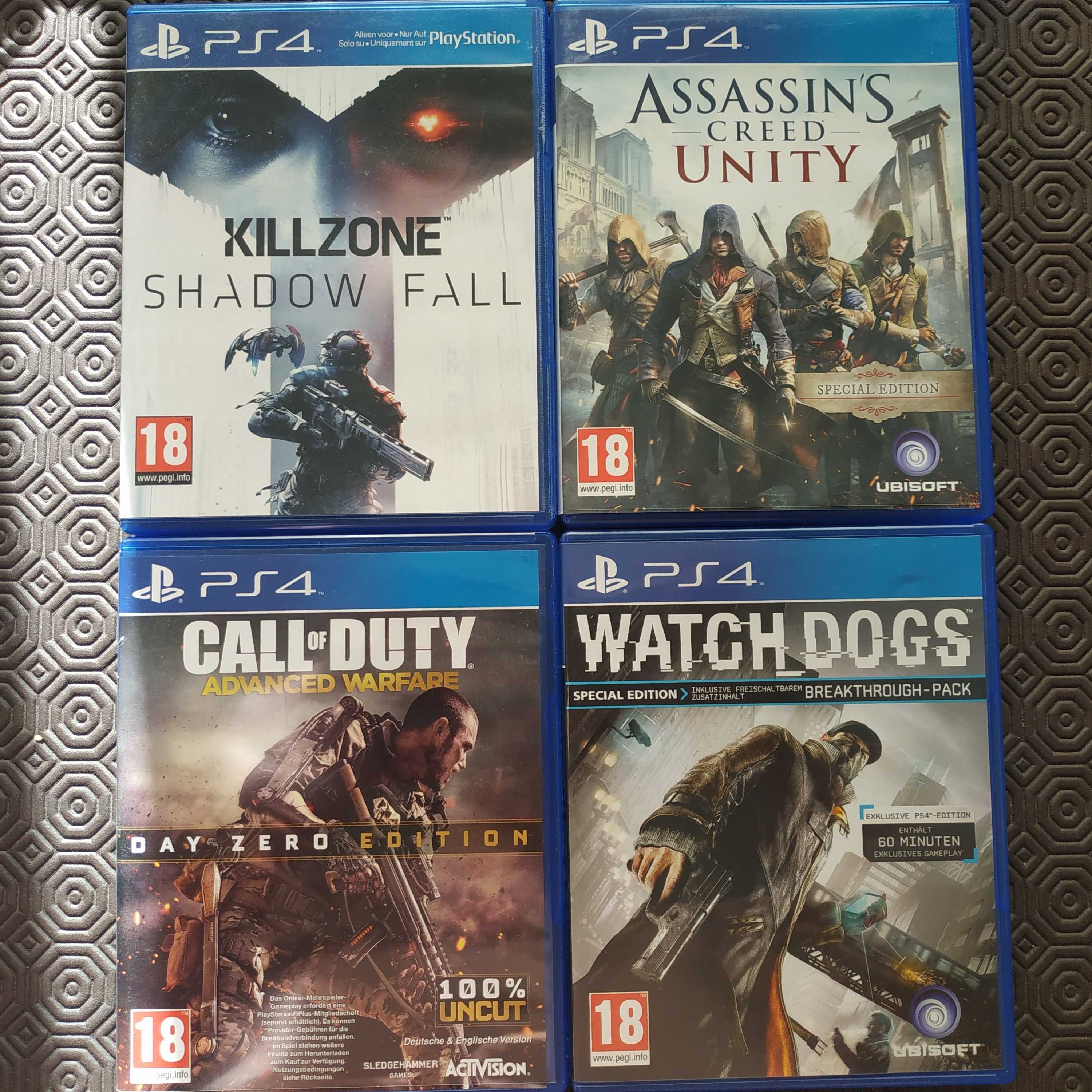 Jogos PS4 - usados como novos