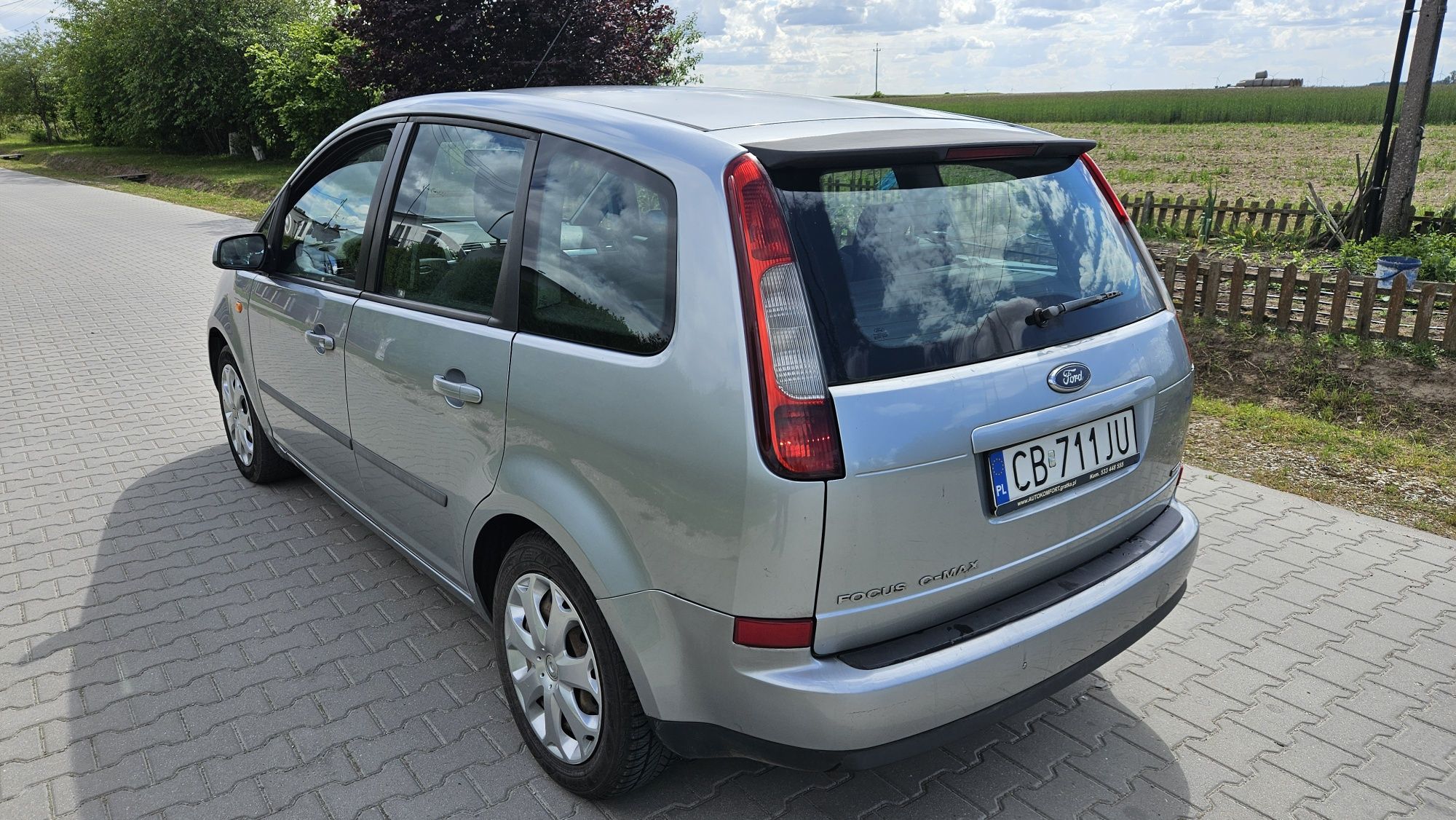 Ford Focus C-max 1.6tdci Sprawny Jeżdżący Klima chłodzi