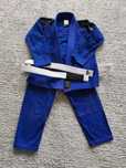 Kimono do jujitsu BJJ dla dzieci Outshock rozm. M1 +pas biały JAK NOWY