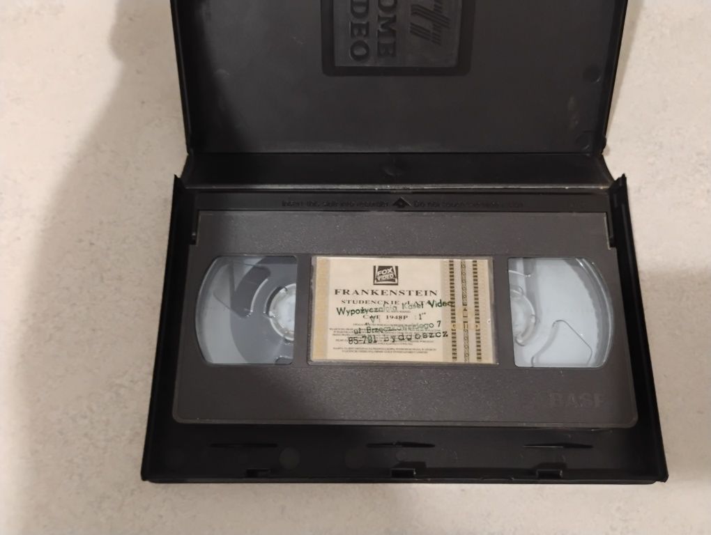 Kaseta VHS Frankestein Studenckie lata