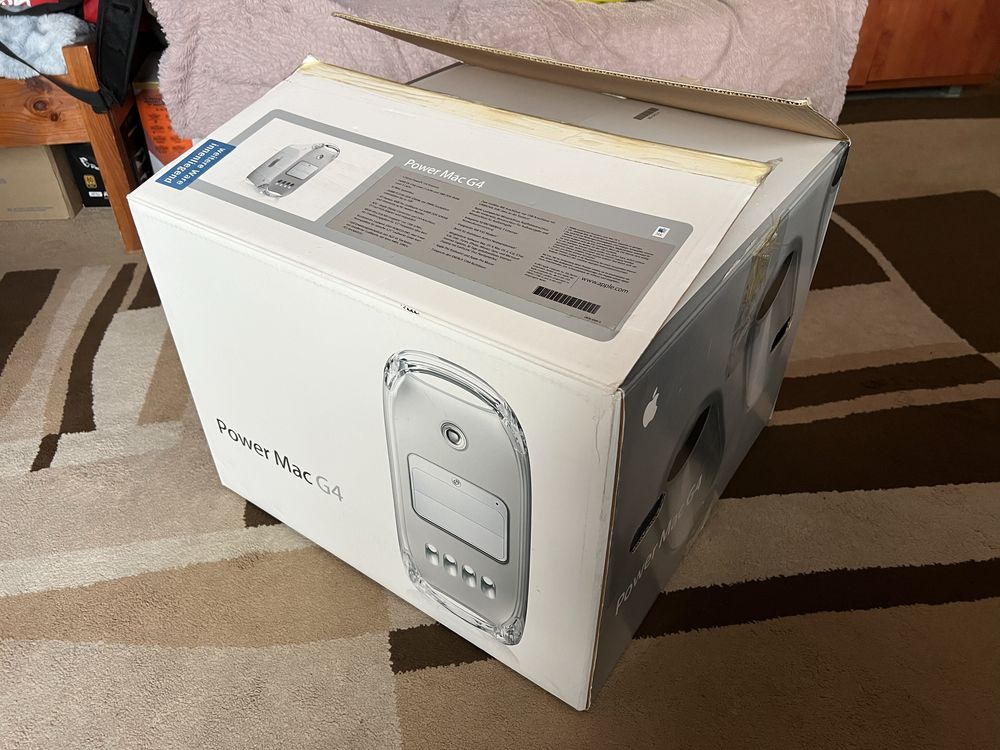 Komputer Apple Power Mac G4 + akcesoria i pudełko