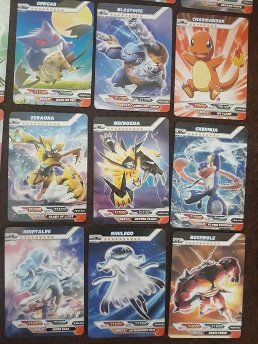 25 cartas pokemon