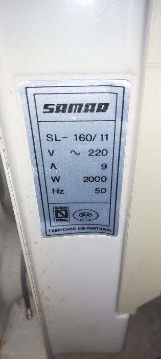 Aquecedor a óleo SAMAR (10 elem.)