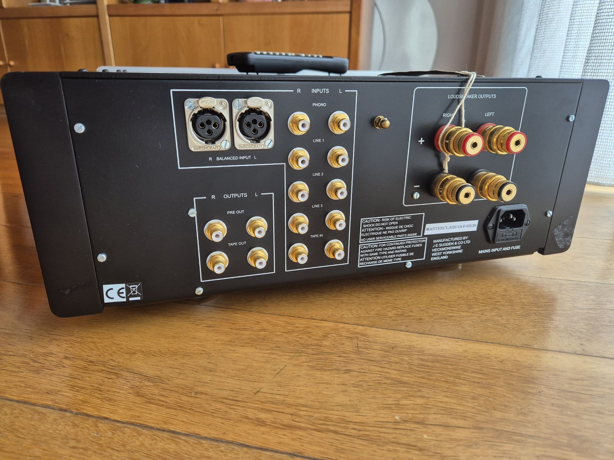 Sugden Master Class IA-4 como novo com caixa original