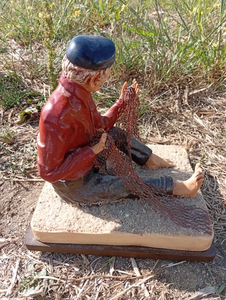 Peça decorativa em cerâmica