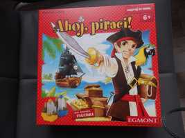 Gra Ahoj Piraci wiek 6+ drewniane statki, okręty