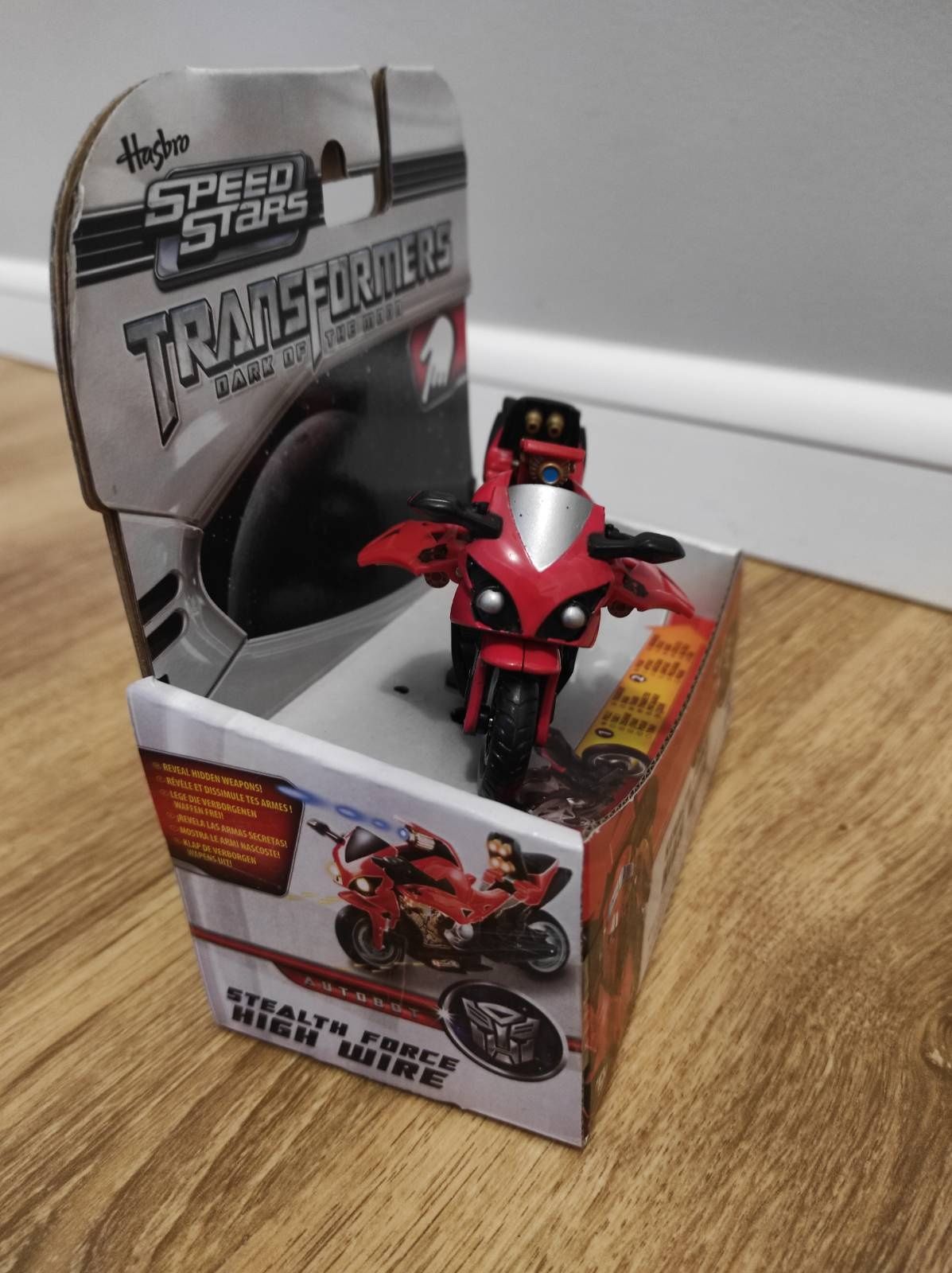Model motor Transformers Stealth Force High Wire