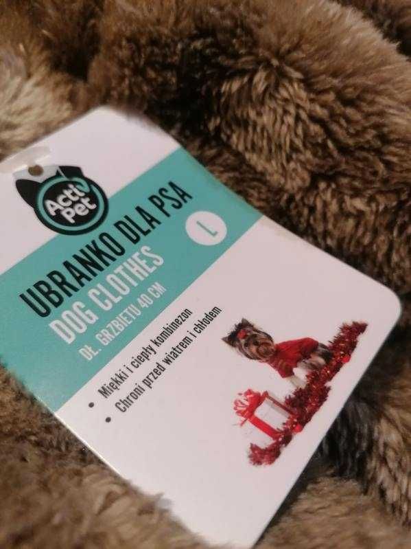 Ubranko "Renifer" dla pieska.
