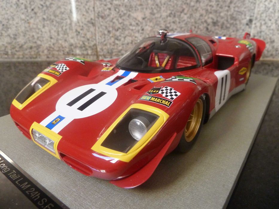 1:18 Tecnomodel, Ferrari 512S, Posey, Le Mans 1970, AutoArt Minichamps