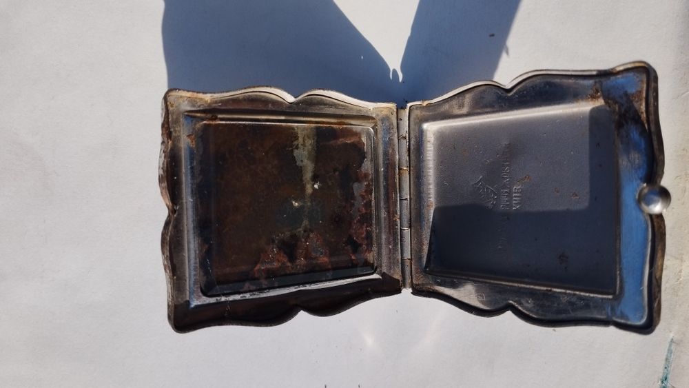 Пудреница старинная артель ХХХ 30 лет октября Киев