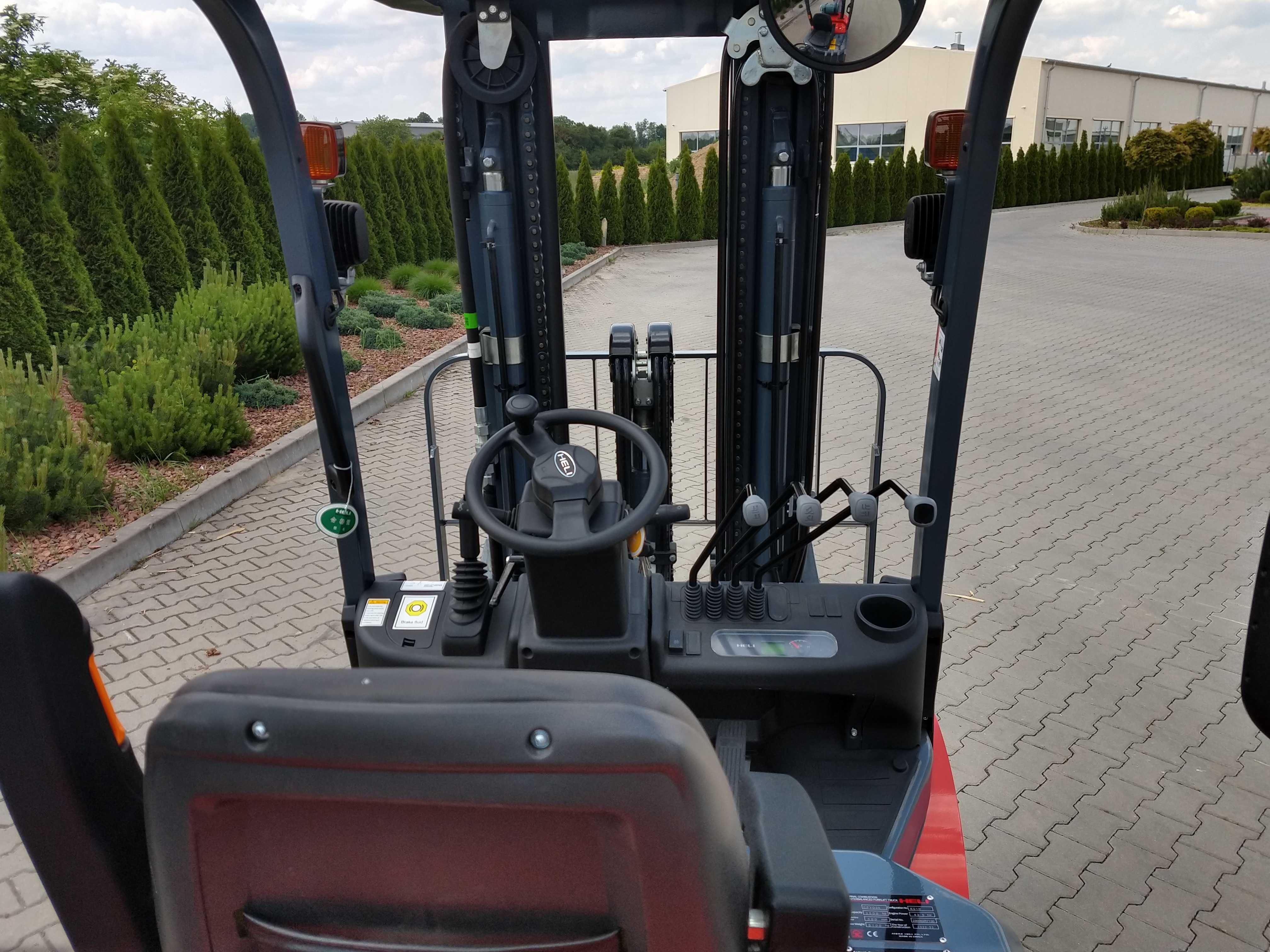 Wózek Widłowy Spalinowy 3,5T Maszt 4,7m LPG Silnik Kubota *HELI* 2024
