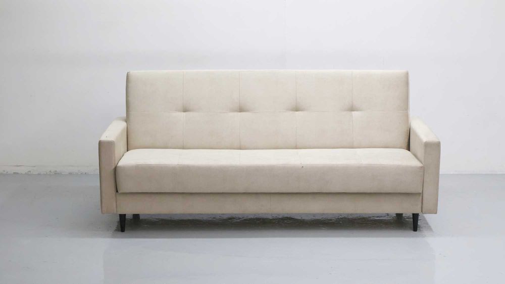 TGy Sofa OSWALD z funkcja spania pojemnik na pościel wersalka kanapa