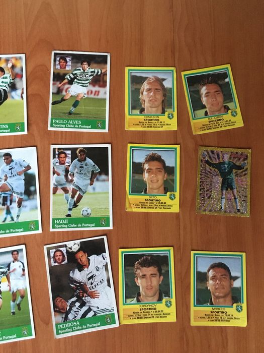 Cromos autocolantes panini ano 97/97/2000
