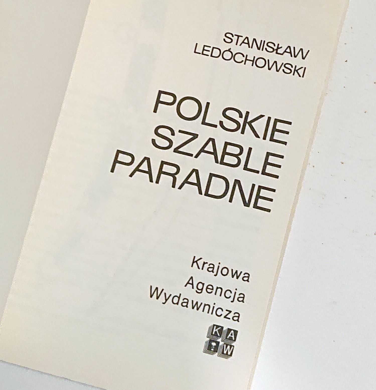 "Polskie szable paradne" - KAW seria "abc" - lata 80-te
