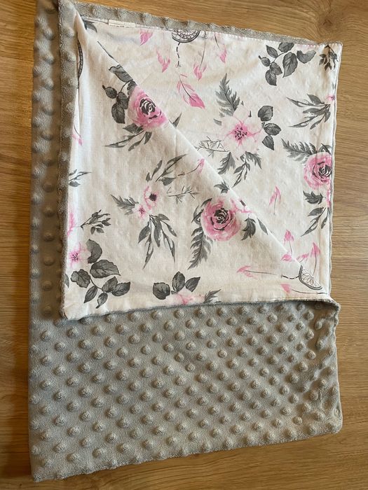 Kocyk dziewczęcy Minky 75x50