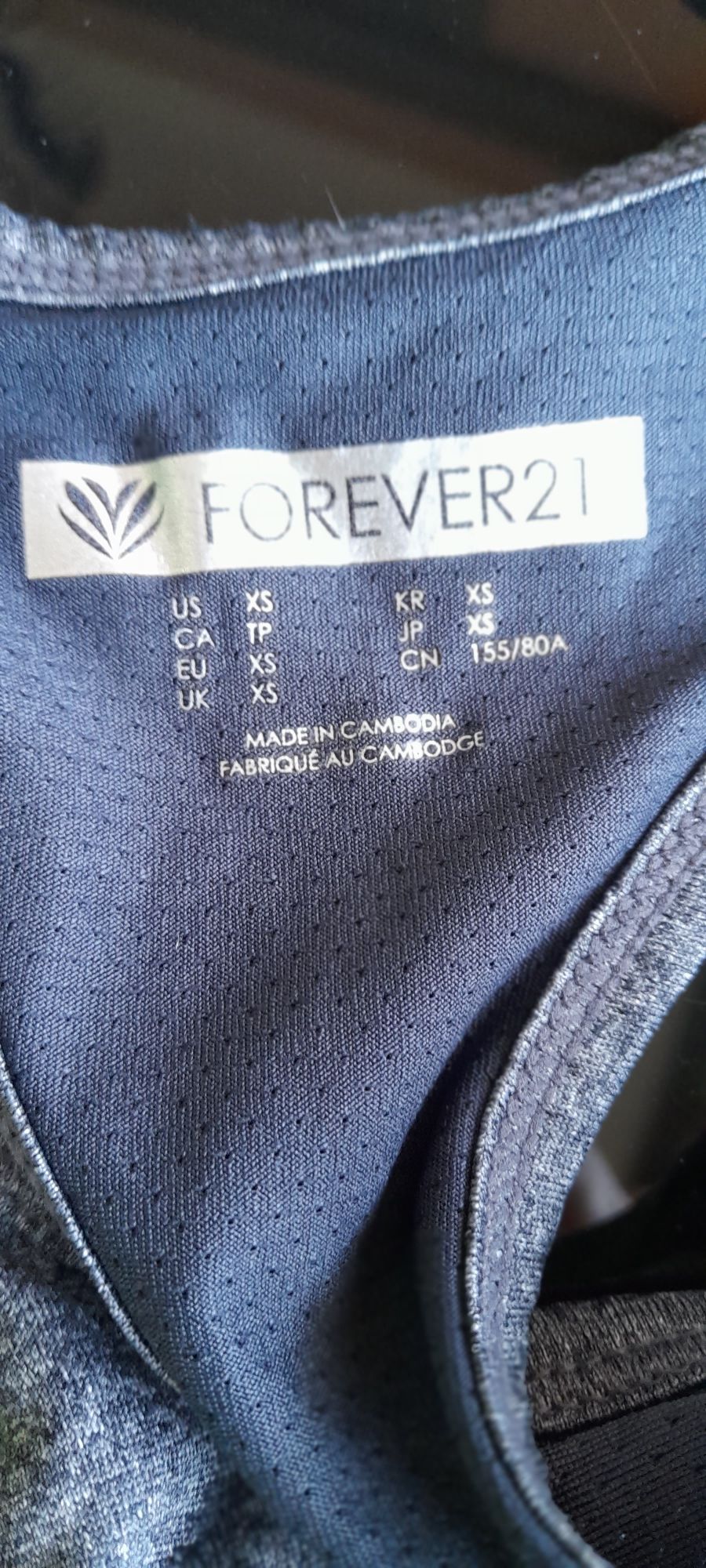 Koszulka na ramiączkach Forever21 rozm. XS