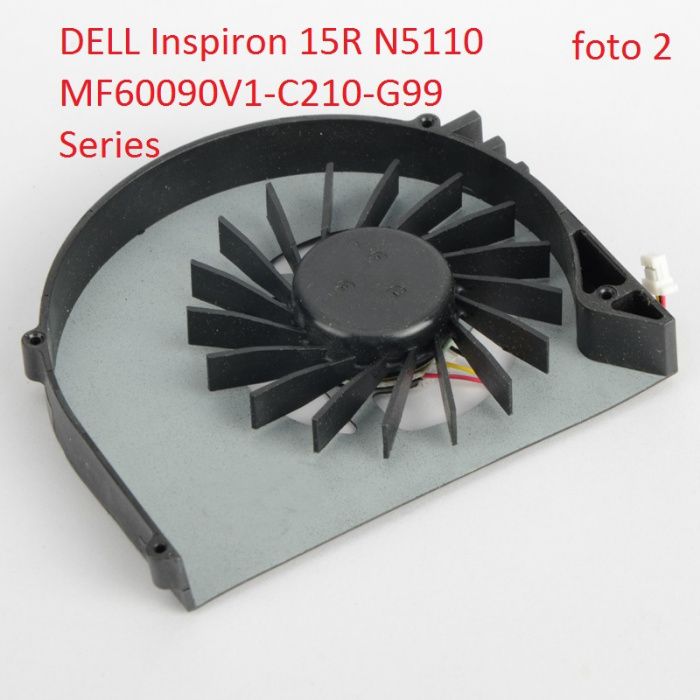 Ventoinhas NOVAS para Dell Inspiron 17R 7110 64C85