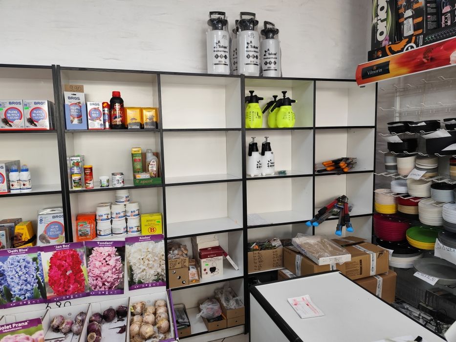 Regały sklepowe drewniane i metalowe Nysa