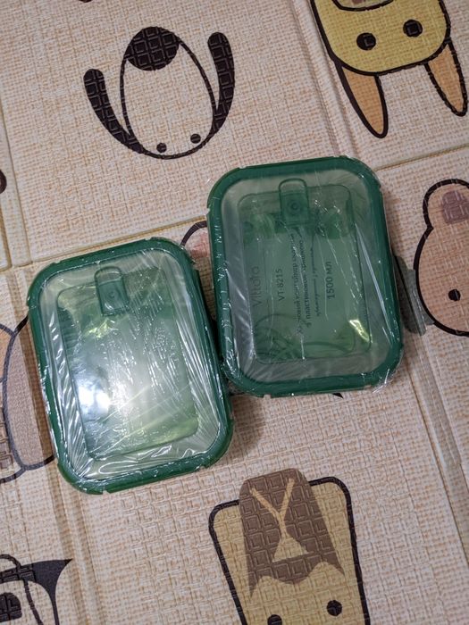 Скляний харчовий контейнер 1,5 л