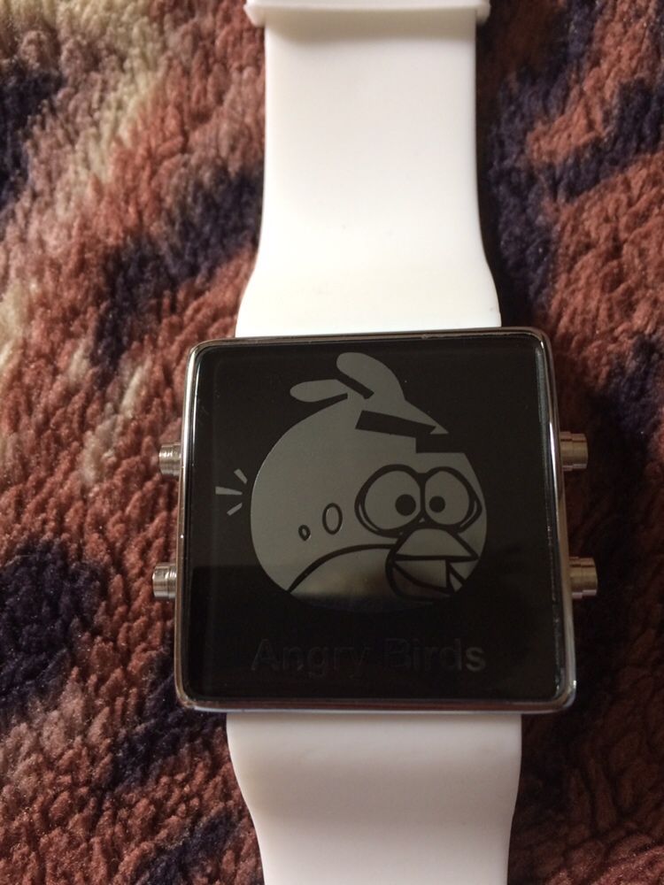 LED-Часы Angry Birds