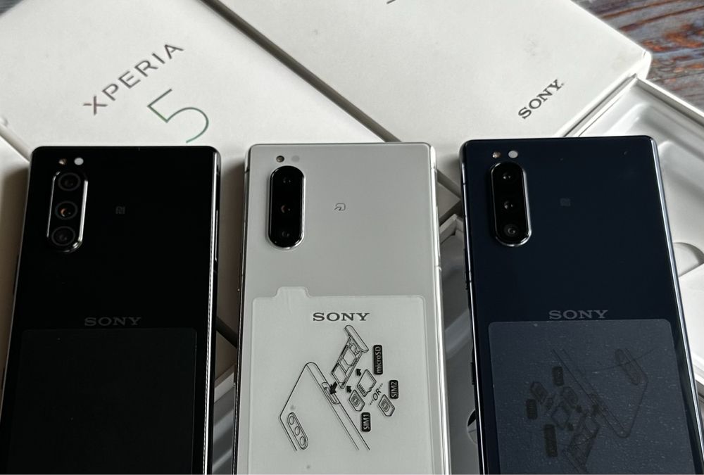 ꧁ Sony Xperia 5 (1) dual-sim Black • Нові (є xz3,xz2 Premium)꧂