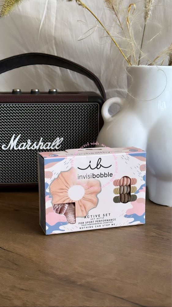 Заколка резинка набор Invisibobble Pink Victoria secret