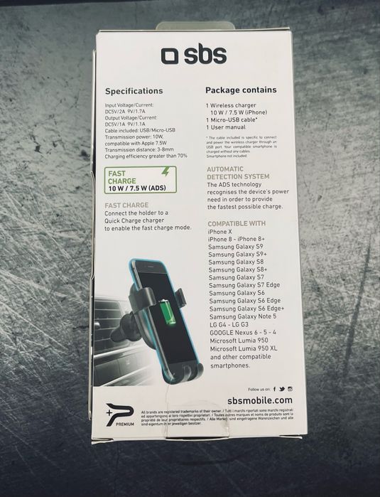 Suporte automóvel para telemóvel