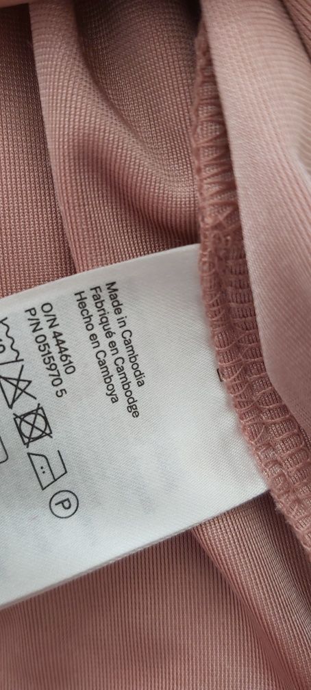 Sukienka welurowa wiązana mini krótka letnia kolarda v neck serek hm